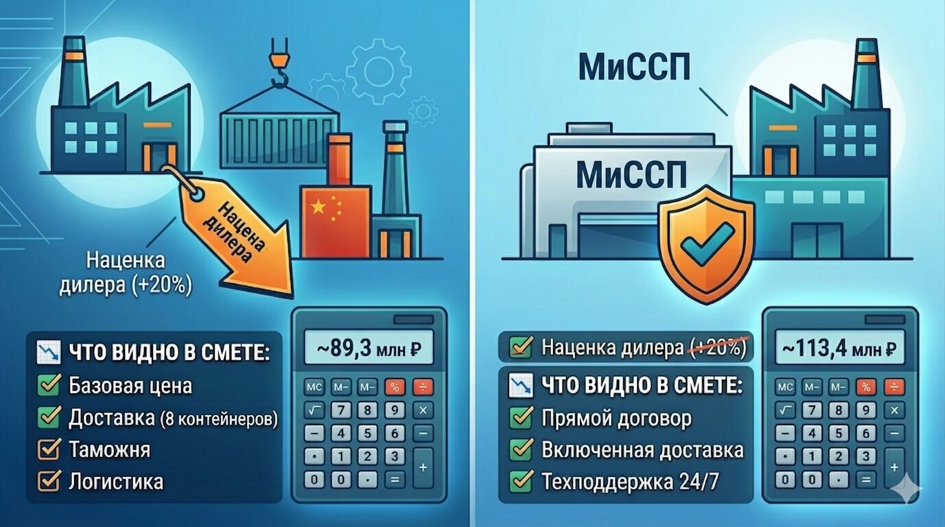 Что видно в смете: разница на старте
