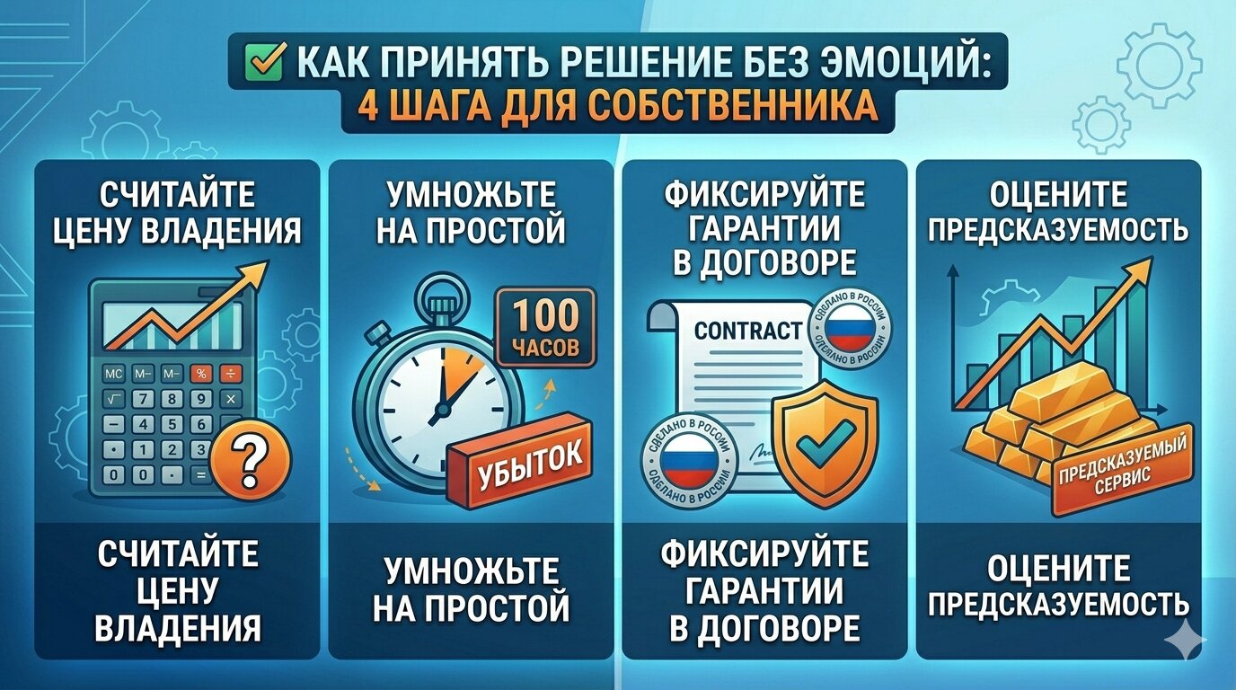 4 шага для собственника