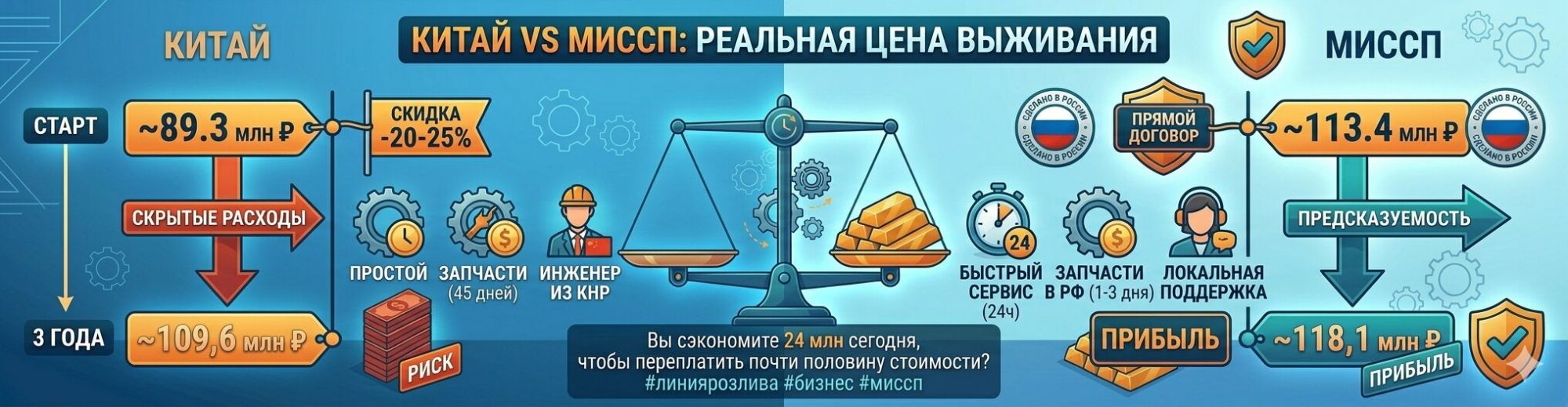 Сколько на самом деле стоит линия розлива?