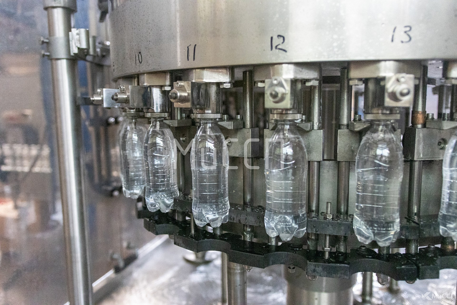 ТРБ 24-24-8 - триблок розлива воды в ПЭТ бутылки 3000 б/ч 1,5 литра
